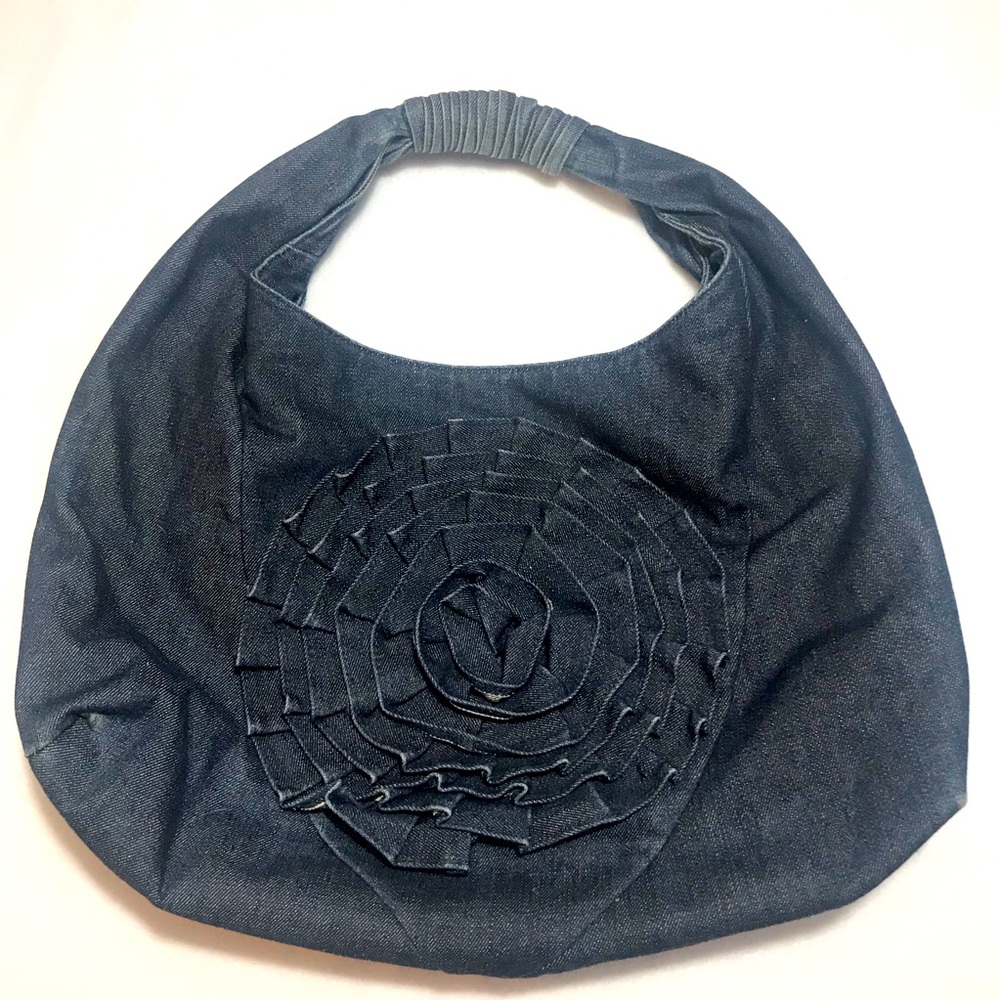 Denim Hobo Bag